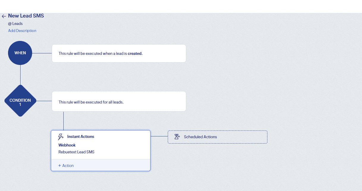 Instant Action Webhook
